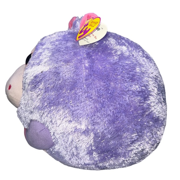 TY BEANIE BALLZ DEWDROP THE HIPPOPOTAMUS BALL LARGE 14" 35CM RARE PLUSH TOY TAG - Picture 4 of 10
